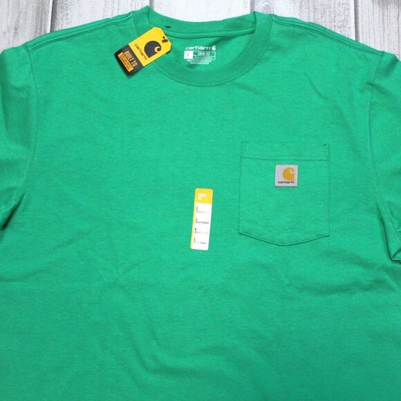 Carhartt Men's Loose Fit Heavyweight Short Sleeve Pocket Graphic T Shirt - Picture 2 of 4